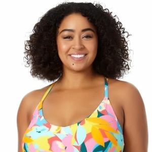 Anne Cole Plus Size Easy Tri Tankini